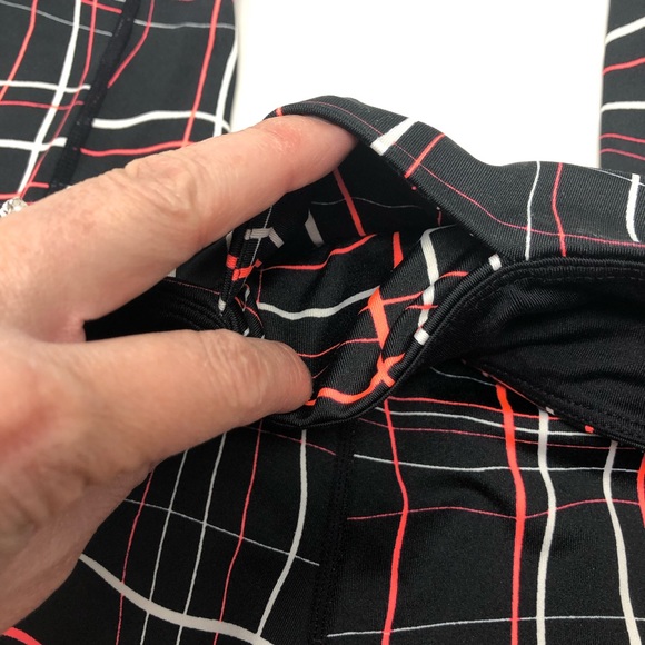 Avocado Black & Neon Electrowave Leggings S 0536 - Picture 5 of 7